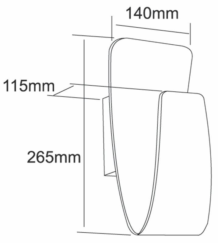 Surface mounted wall lamp Canopus